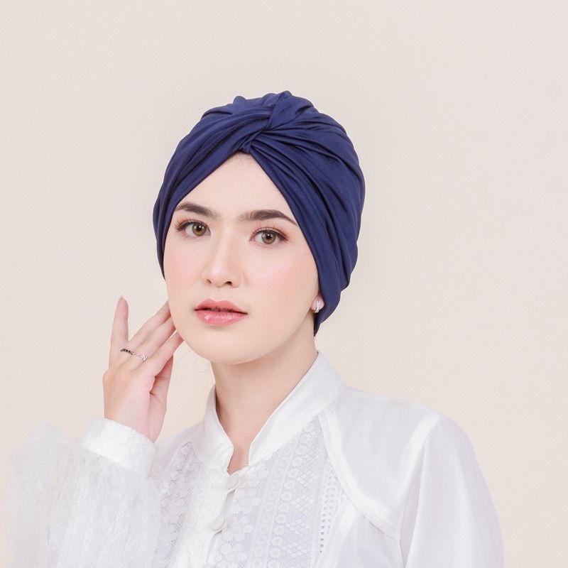Turban dewasa terbaru // Gyana turban polos jersey
