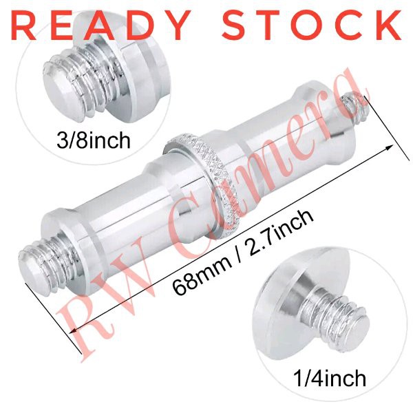 Baut Spigot Dudukan Light Stand Mount Adapter screw Spigot Untuk Flash Tripod