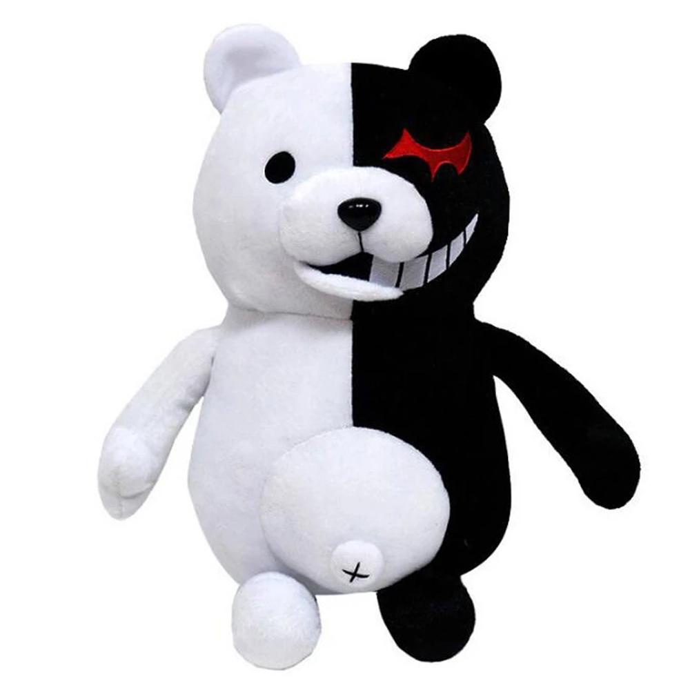 Quinton Dangan Ronpa Super Danganronpa Untuk Anak Boneka Binatang Boneka Mainan Boneka Beruang Hitam &amp; Putih