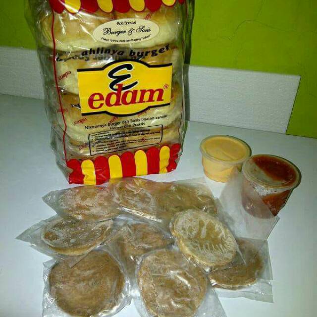 

Paket burger edam grill