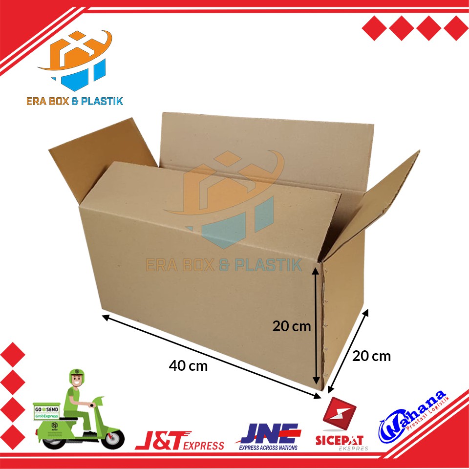 Kardus 40x20x20 cm | Box | Karton Packaging | Dus Murah &amp; Kokoh