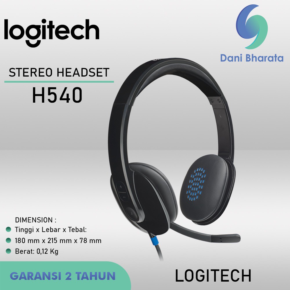 Headset USB Logitech H540 ORIGINAL LOGITECH