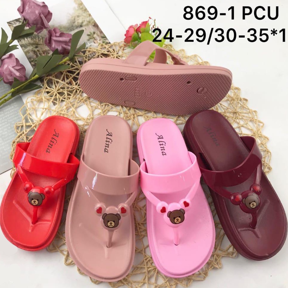 GF / X113 - Sandal Anak Perempuan Jepit Import / Sandal Jepit Anak Cewek Murah Fashion Korea Import