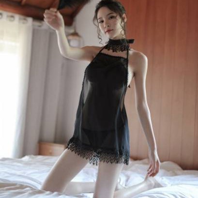 Lingerie Sexy Short All Size Black / Lingery Sexy 8321