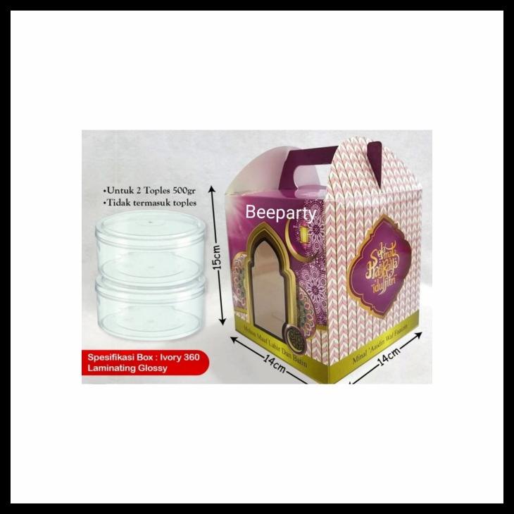 

Box Kue Kering Idul Fitri / Dus Lebaran Promo Ramadhan