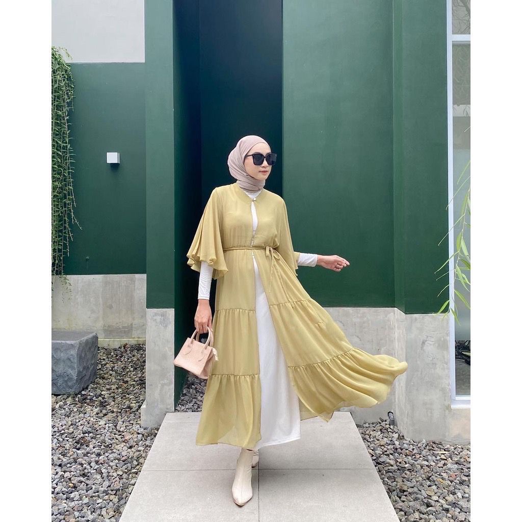 1KG MUAT 3PCS | ZIDA OUTER SEMI DRESS CERUTY HITS OOTD SELEBGRAM FASHION GROSIR MURAH WANITA TERBEST SELLER
