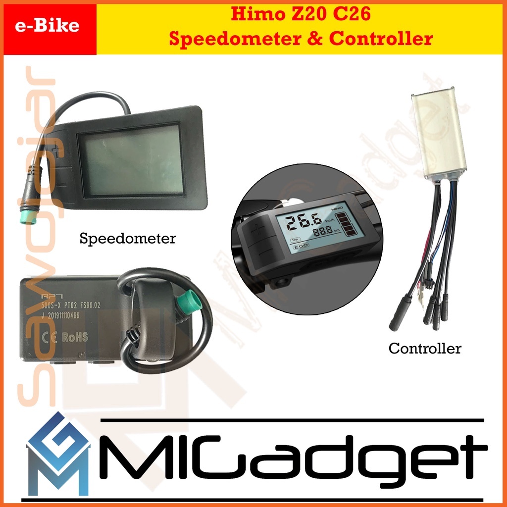 Himo Z20 Z 20 C26 C 26 Controller - Speedometer - Odometer - LCD Display