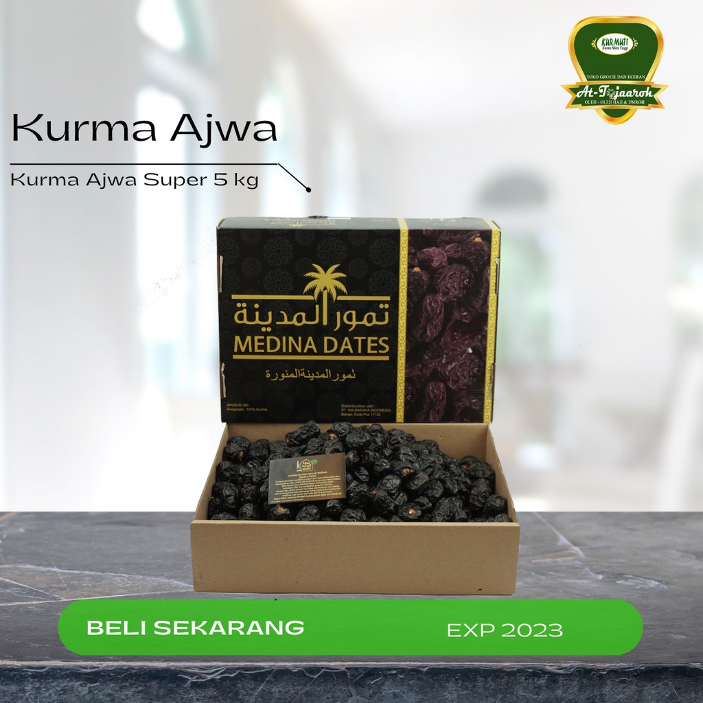 

KURMA AJWA MADINAH SUPER 5KG