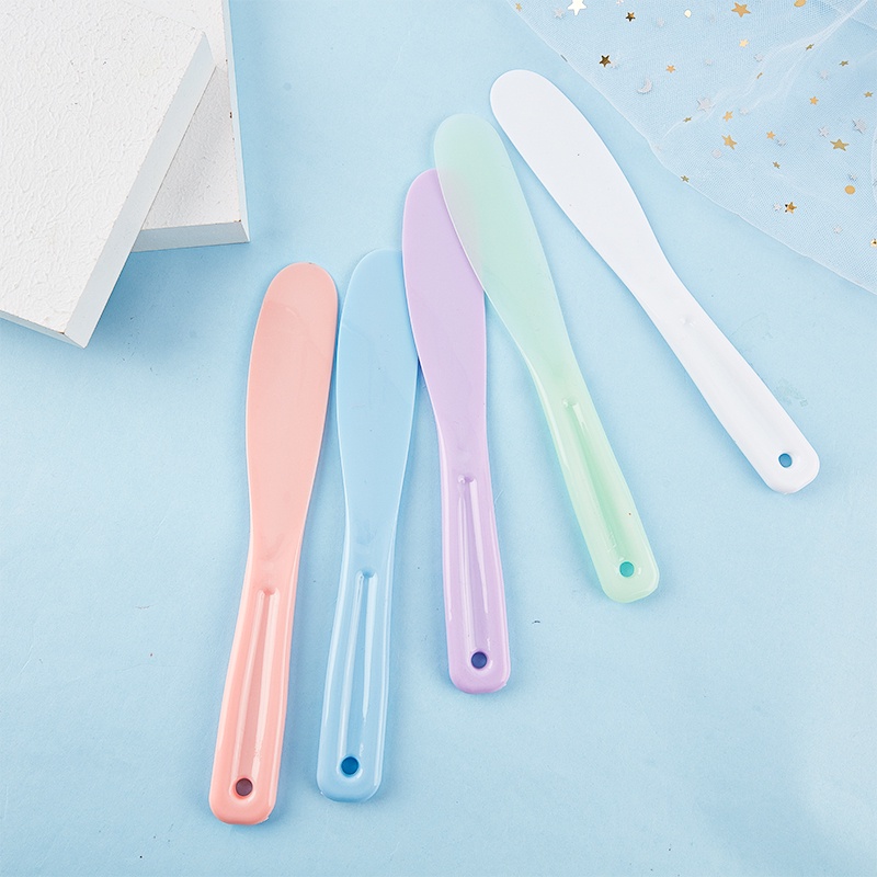Sendok Spatula Mini Bahan Plastik Untuk Masker Wajah