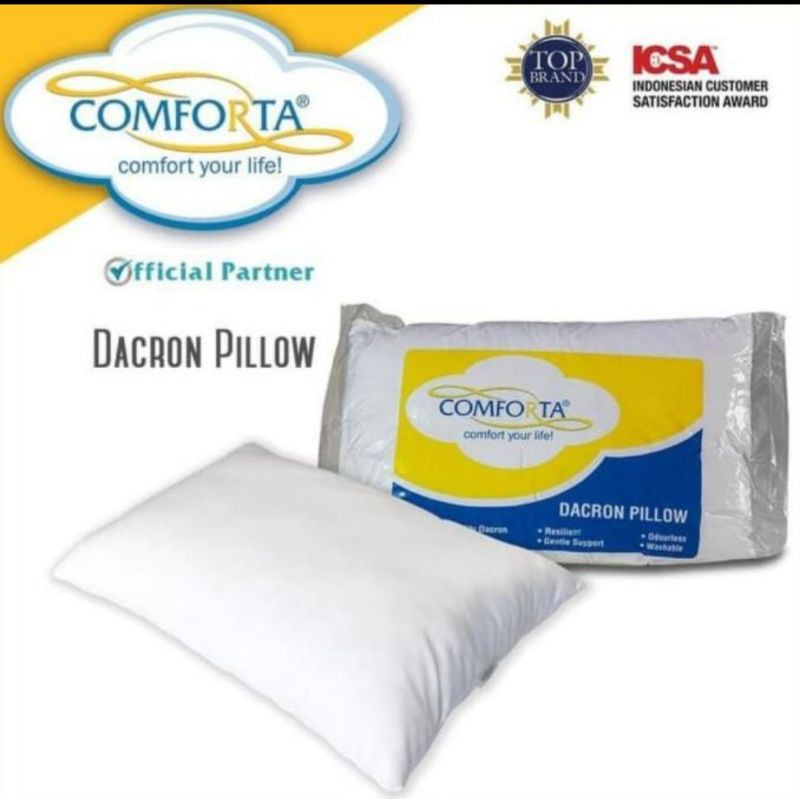 Comforta Dacron Pillow , bantal Comforta