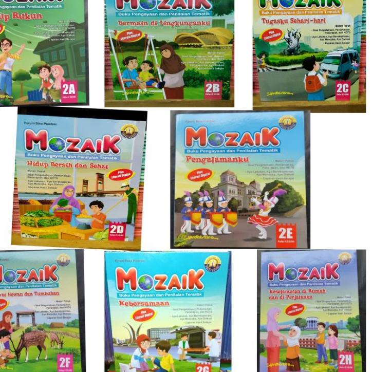 

Sudah READY.. MOZAIK TEMATIK KELAS 2 REVISI KUR 2013