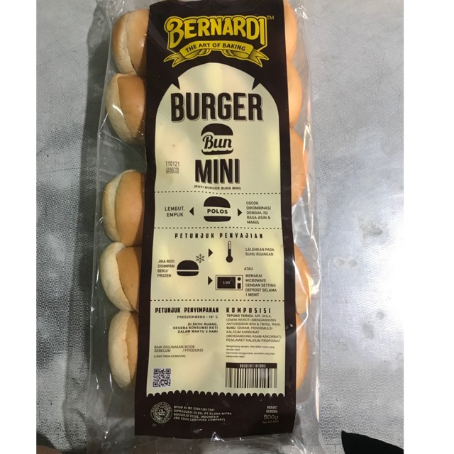 

Bernardi Roti Burger Mini