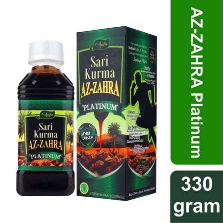 Sari Kurma Az-Zahra Platinum 330 | Kalsium dan antioksidan