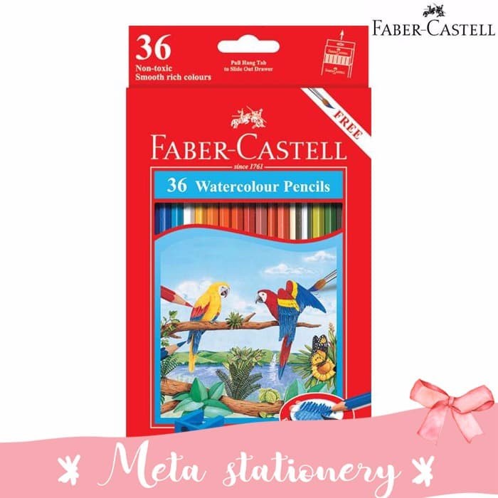 

Bergaransi Pensil Warna Water Color Faber Castell 36 Bergaransi