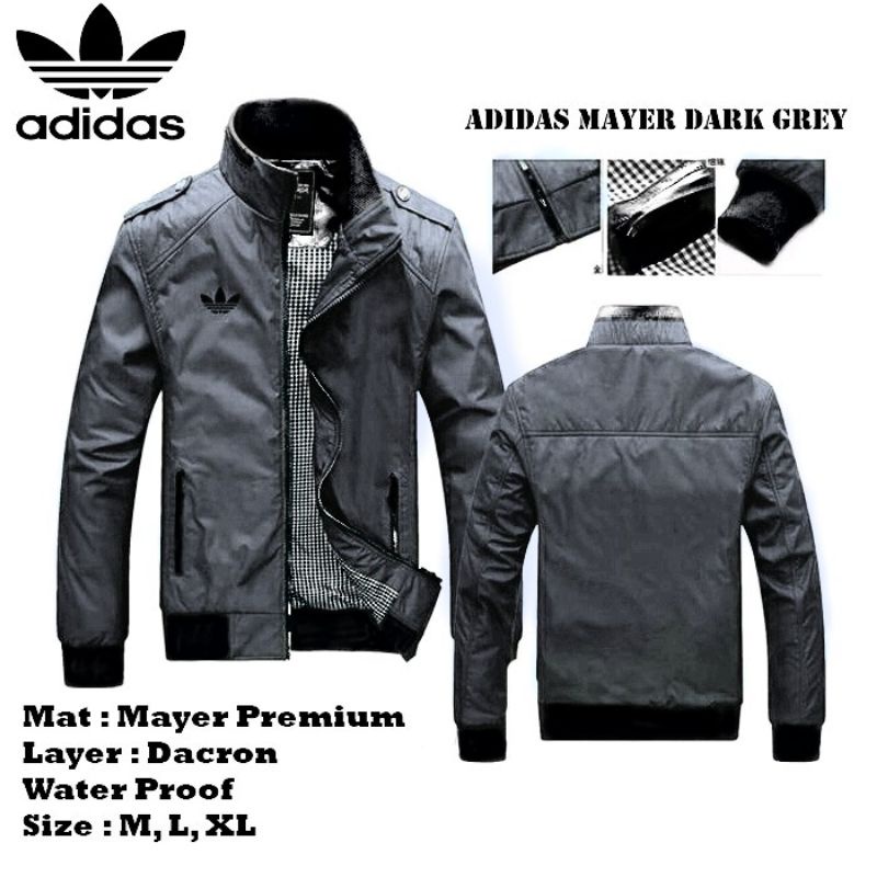 JAKET MAYER BOMBER ADIDAS JAKET PARASUT jaketpria anti angin casual motor jaketparka murah