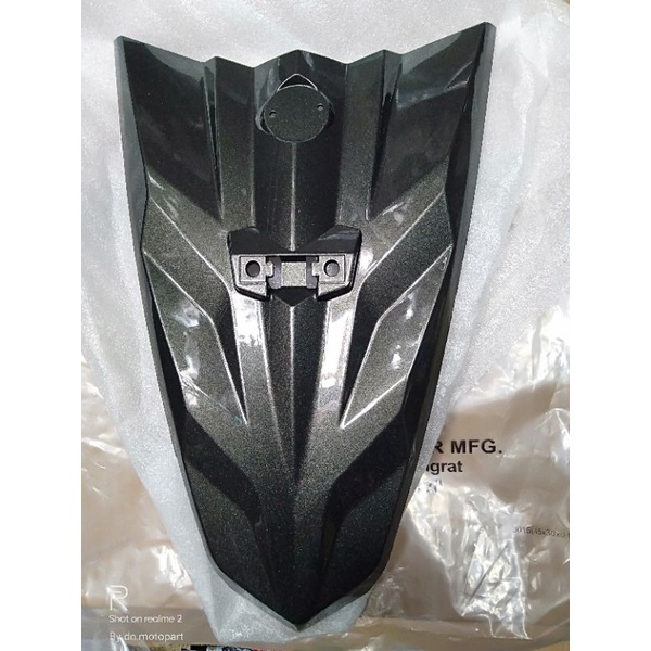 Dasi kecil bagian depan tameng depan kecil dudukan plat Mio soul gt 125 Blue core Gray Original