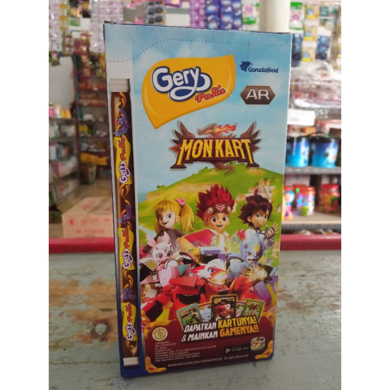 Gery pasta monkart 1 box isi 20 pcs