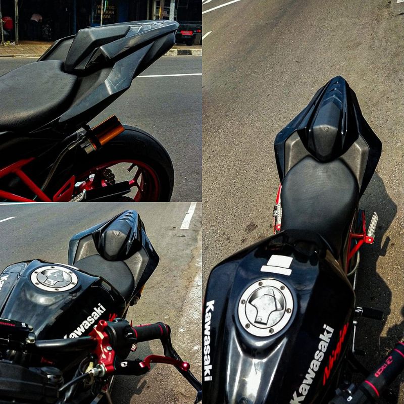 Single Seat Ninja RR Mono & Z250SL singlet seat ninja 250 rr mono cover tutup jok ninja rr mono