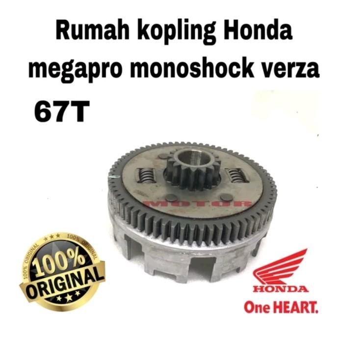 rumah kampas kopling megapro monoshock verza asli orisinil