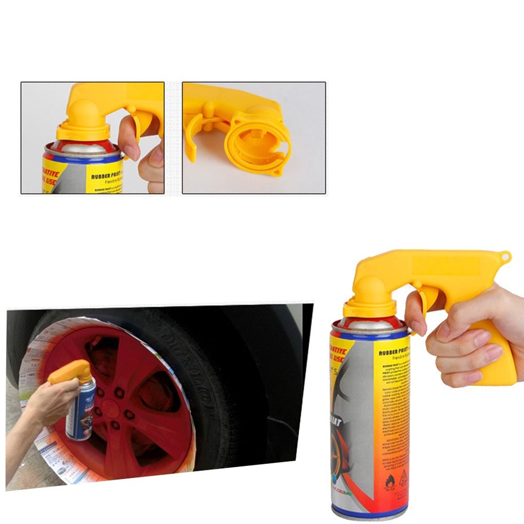 [Coco] Paint Spray Bottle Adapter Aerosol Spray Handle Full Grip Trigger Car Maintenance Accessories