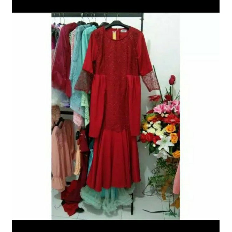 DRESS DUYUNG BRUKAT