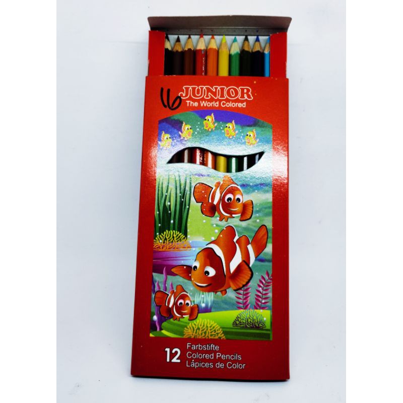 

Pensil 12 warna junior panjang