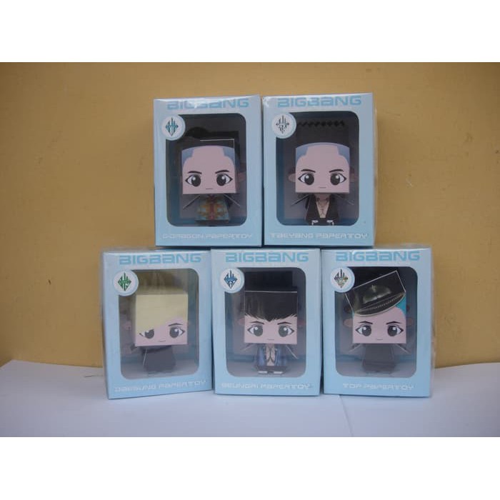 KPOP Papertoy BIGBANG ALIVE TOUR 1 Set