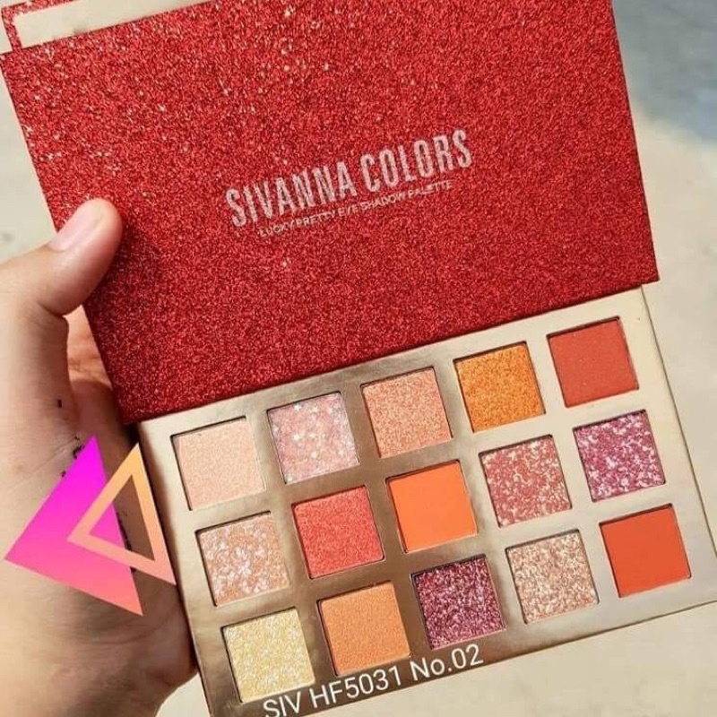 SIVANNA COLOR LUCKY PRETTY EYESHADOW PALETTE : HF5031