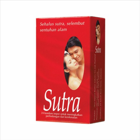 KONDOM SUTRA MERAH ISI 12 DAN 24 (PRIVASI TERJAMIN)