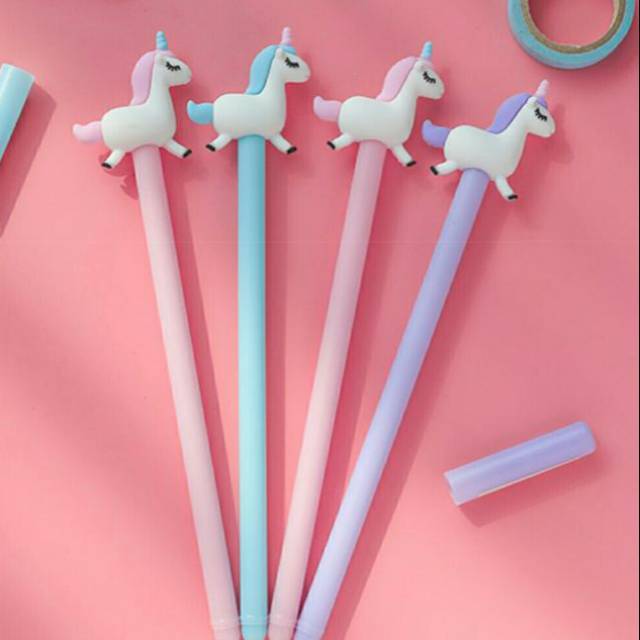 

PULPEN UNICORN FLAMINGGO TINTA HITAM