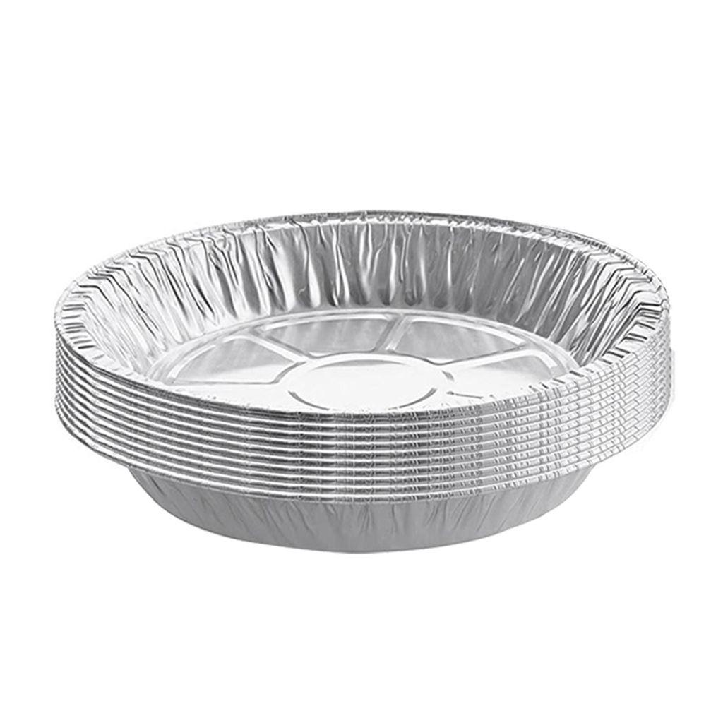 [Elegan] Bakeware Penggunaan Lebar 50pcs/pack Alat Panggang Bulat Anti Lengket Untuk Baking, BBQ, Memasak Air Fryer Aksesoris