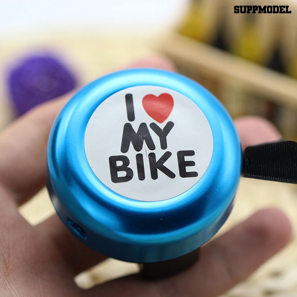 Bel Sepeda Motif Print I Love My Bike Dengan Suara Jernih