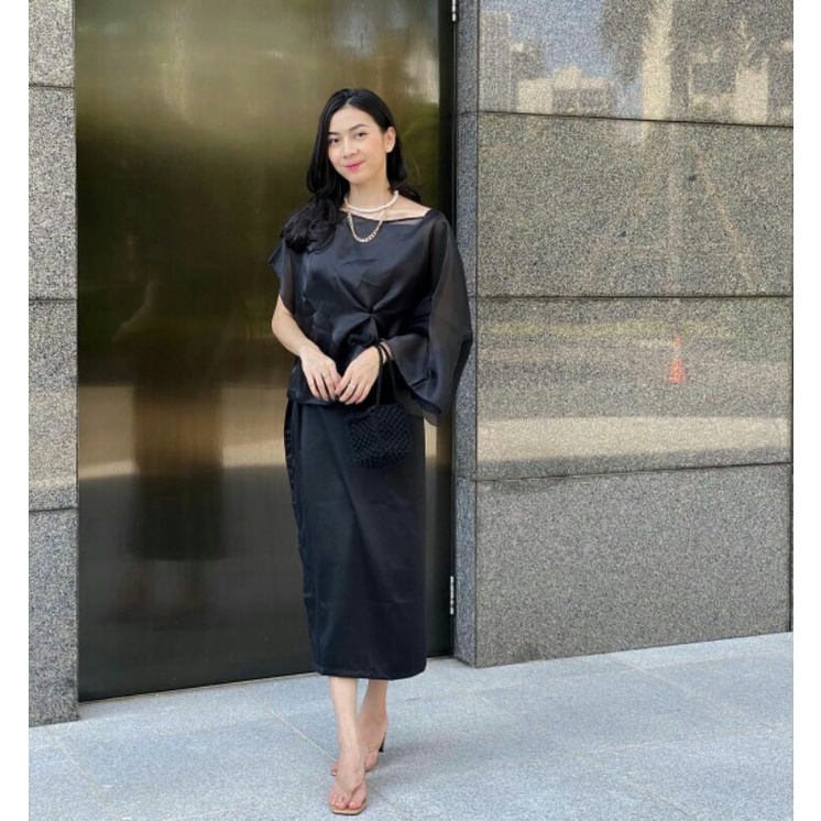 Hyuna Set by NAMELIS (Set Organza / Set Kondangan / Baju Pesta)-1