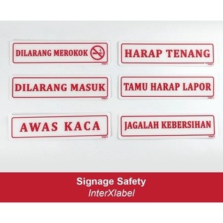 Jual Papan Tanda Signage Masuk Keluar Tarik Dorong Toilet Dll Shopee