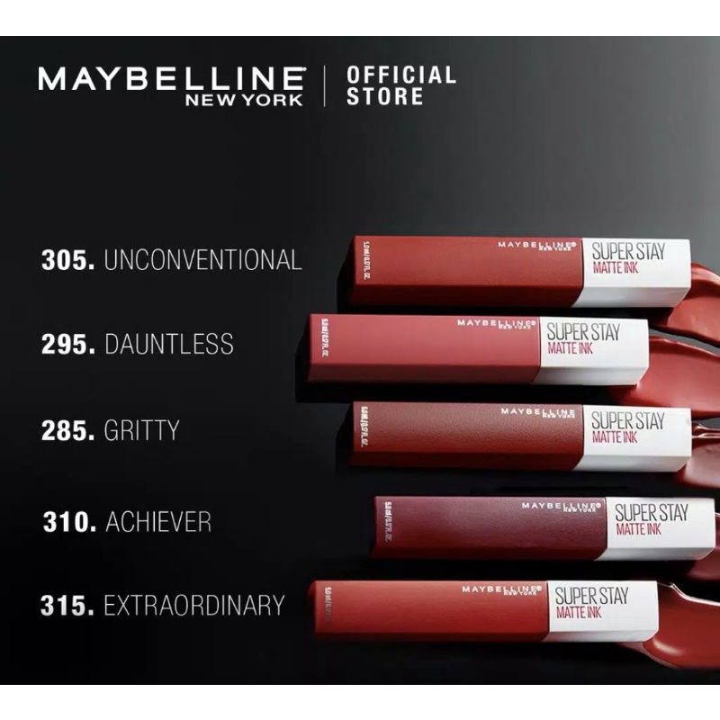 Maybelline SuperStay Matte Ink Red Edition ORIGINAL