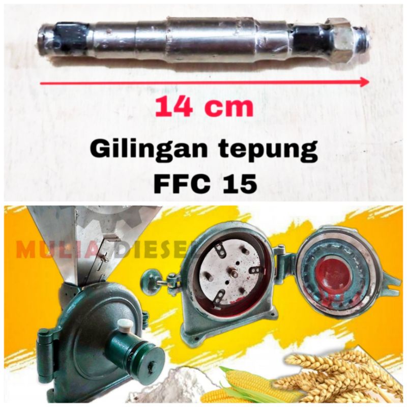 As Mesin Gilingan Tepung Disk Mill FFC15 FFC 15