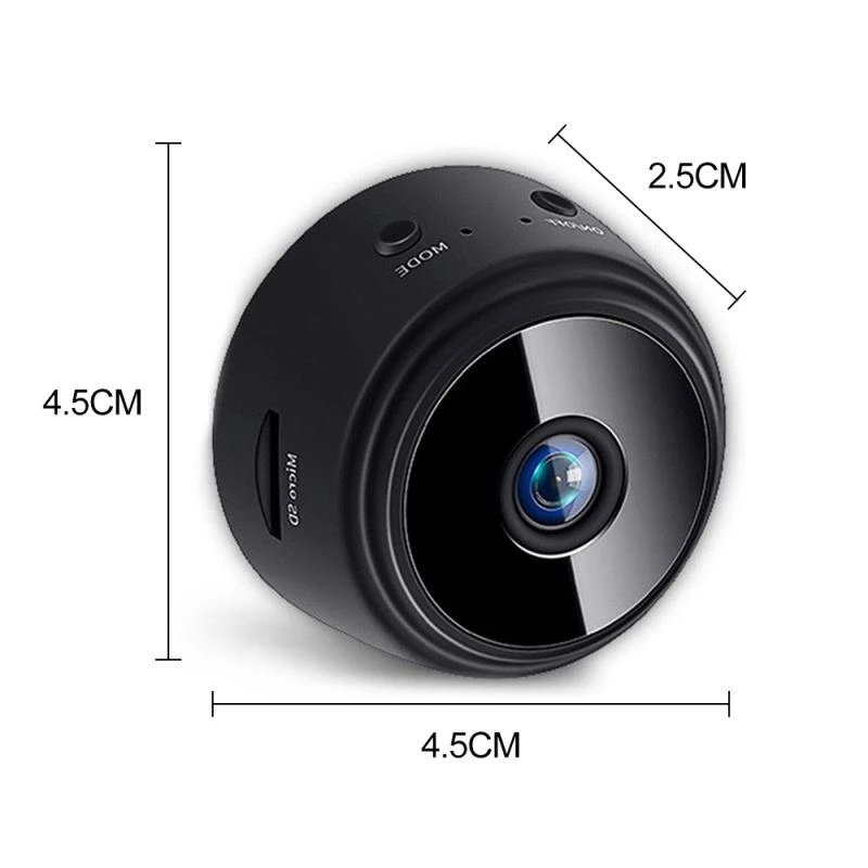 TOOL Spy A9 Wireless Mini IP Camera WiFi HD 1080P Smart CCTV Wireless Kamera IR Cam IP KAMERA PENGINTAI MINI