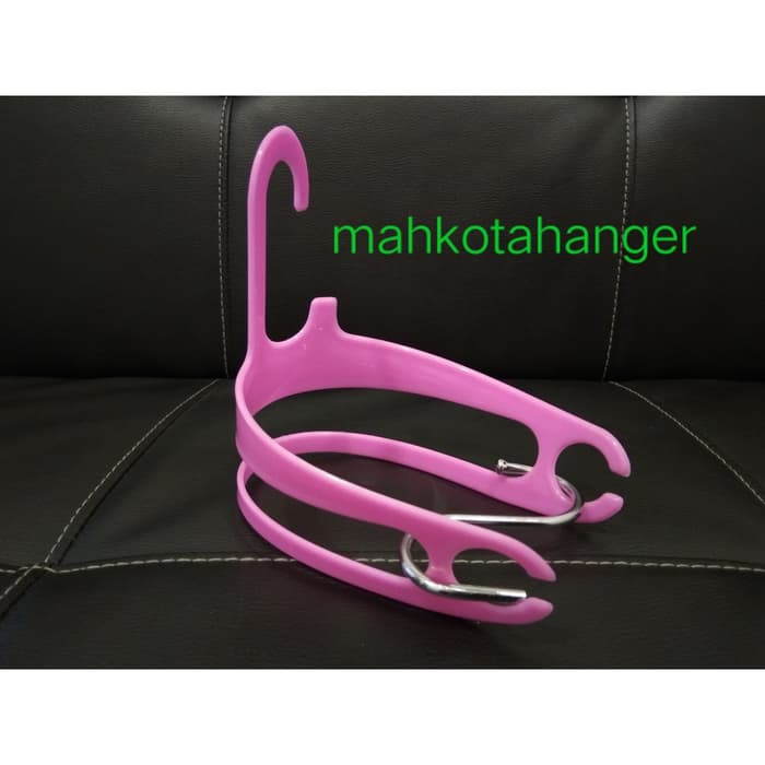 Hanger Plastik 14 Inch | Gantungan baju plastik elastis