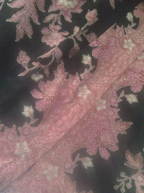Batik Dolby Dolbi Dobby Doby Tenun Sutra Tulis Katun Atbm Baron Atasan Batik Wanita Sogan Srg308