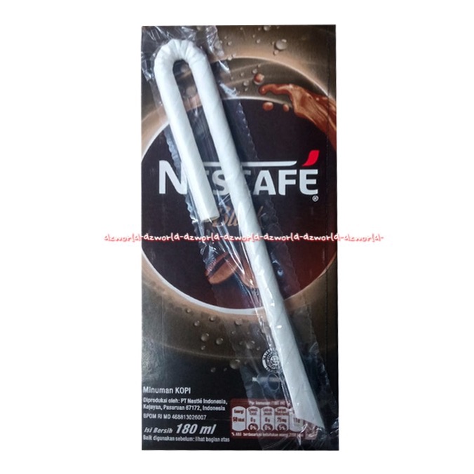 Nescafe Coffee Cream Black 180ml UHT Kopi Instan Neskafe Nescafe Siap Minum Nescafe Black UHT Kopi Instan Cofee