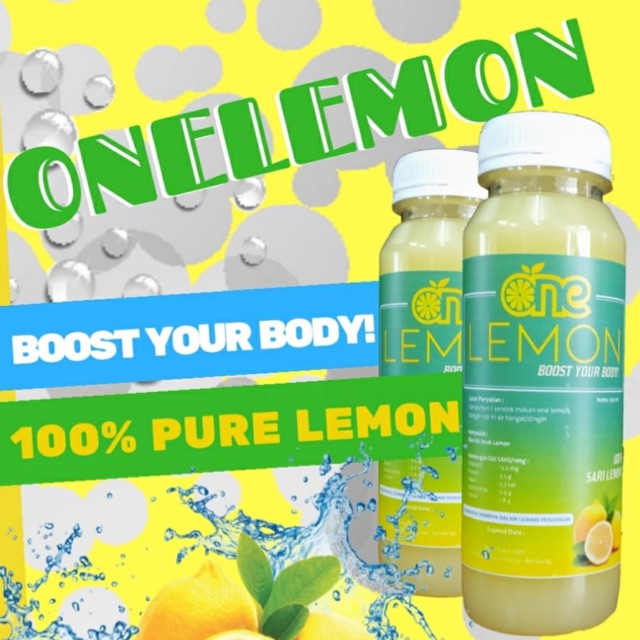 

One Lemon 100 % Pure Lemon 250 ml