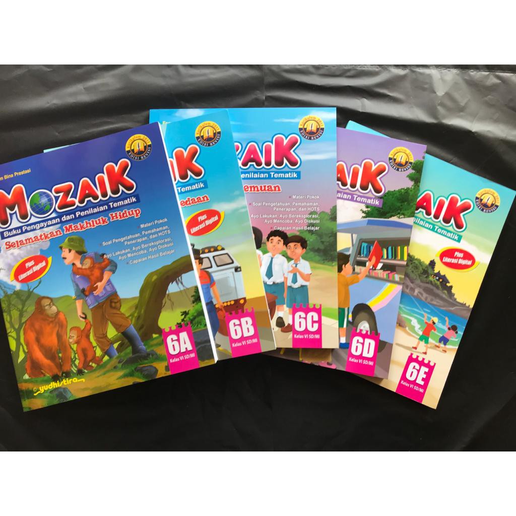 Paket MOZAIK Tematik Yudhistira SMT I SD/MI Kelas 6