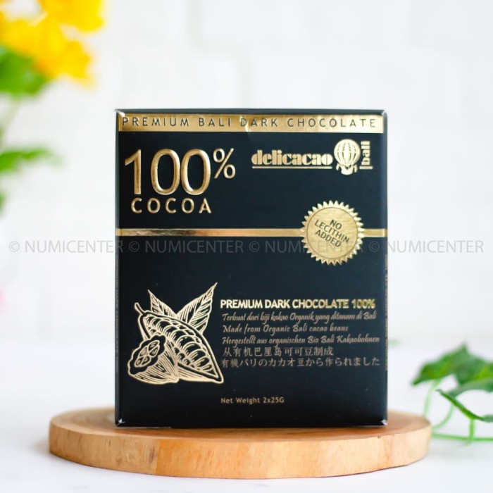 

DELICACAO 100% CHOCOLATE DARK 50G 100% COKELAT GELAP