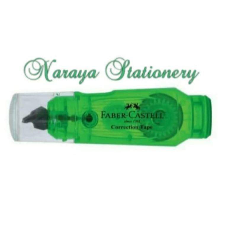 

Faber Castell Mini correction tape ( Green Barrel )