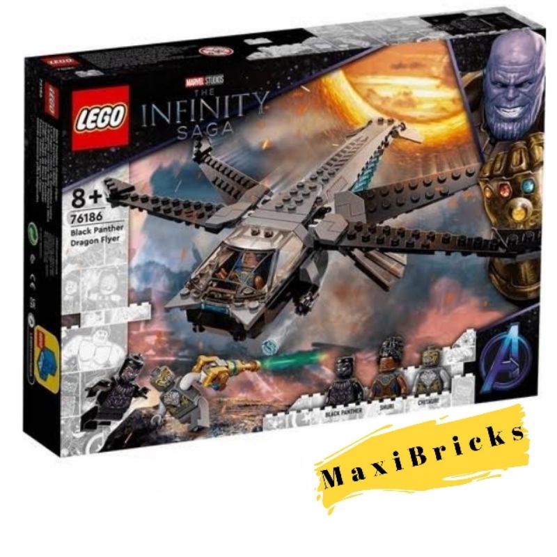 LEGO Super Heroes 76186 Black Panther Dragon Flyer