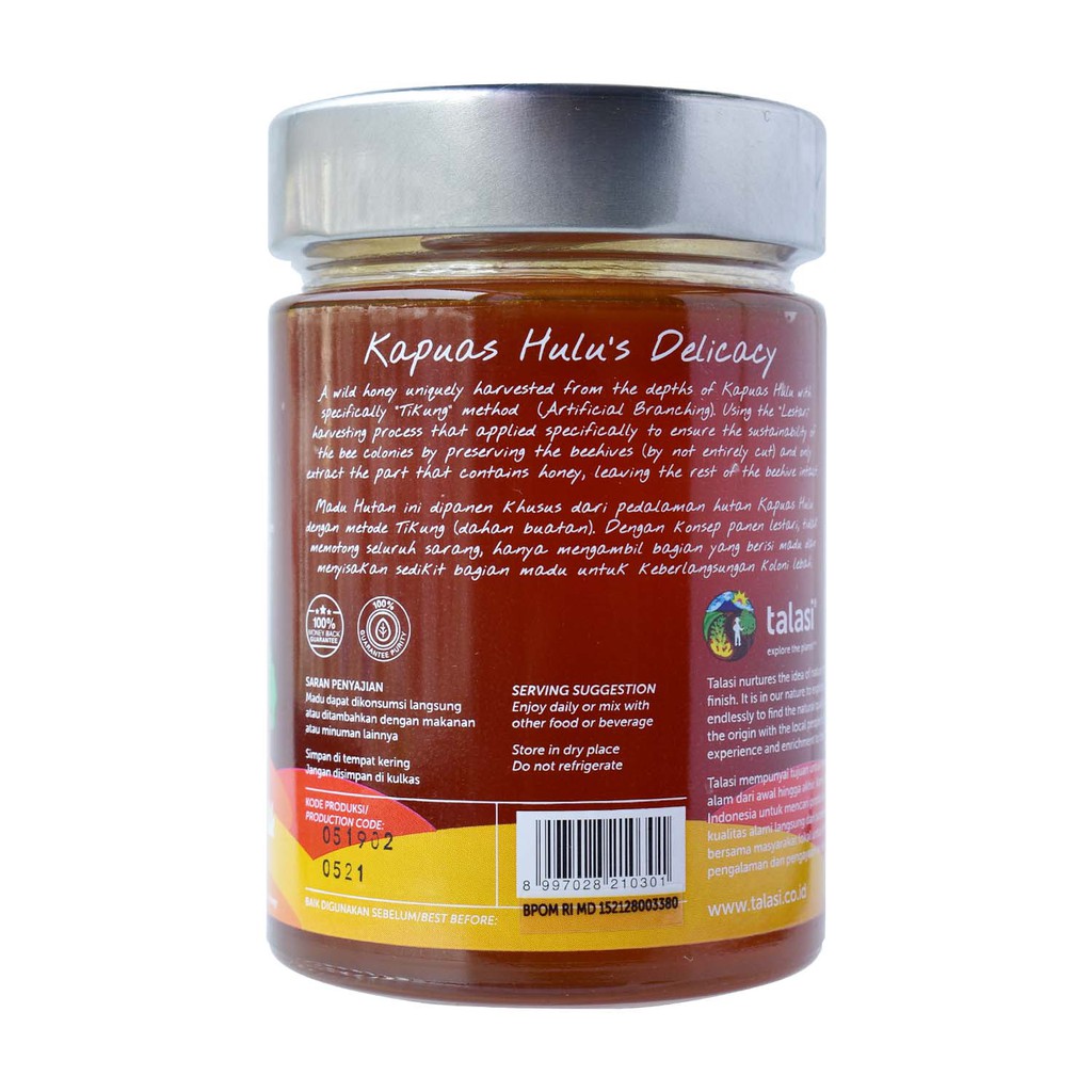 Watu Multifloral Honey Kapuas Hulu 400 Gr