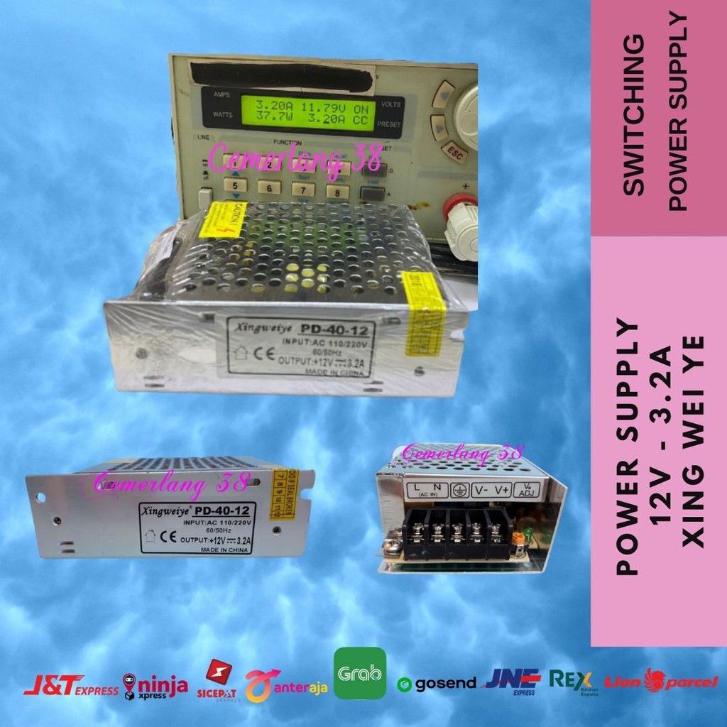 Switching Power Supply 12V 3.2A BODY BESAR