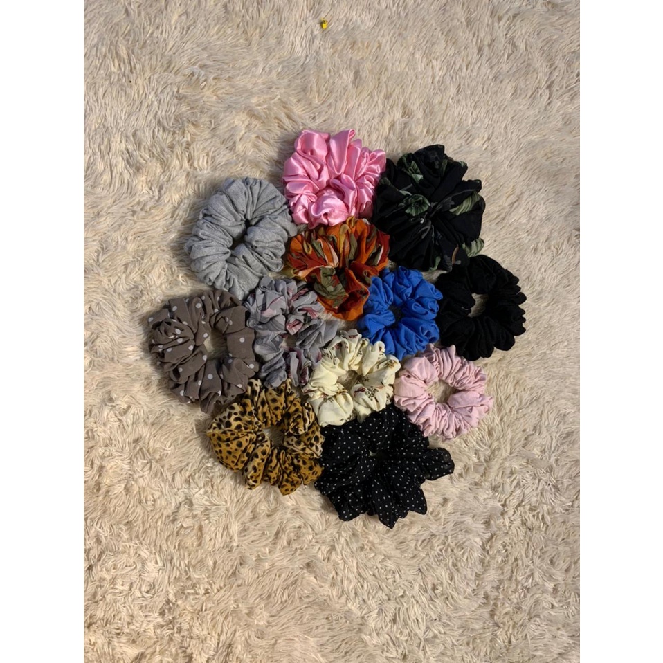 Scrunchie l Ikat Rambut l Kuciran Rambut l Cepol Hijab