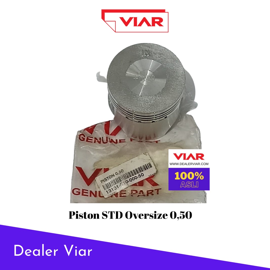 Spare Part Viar piston std STAR Z Original (PISTON STD Oversize 0,50)
