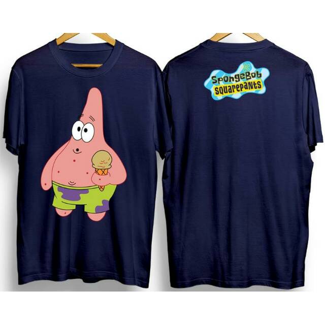 RT30 KAOS PATRICK ICE CREAM/ KAOS DISTRO PRIA